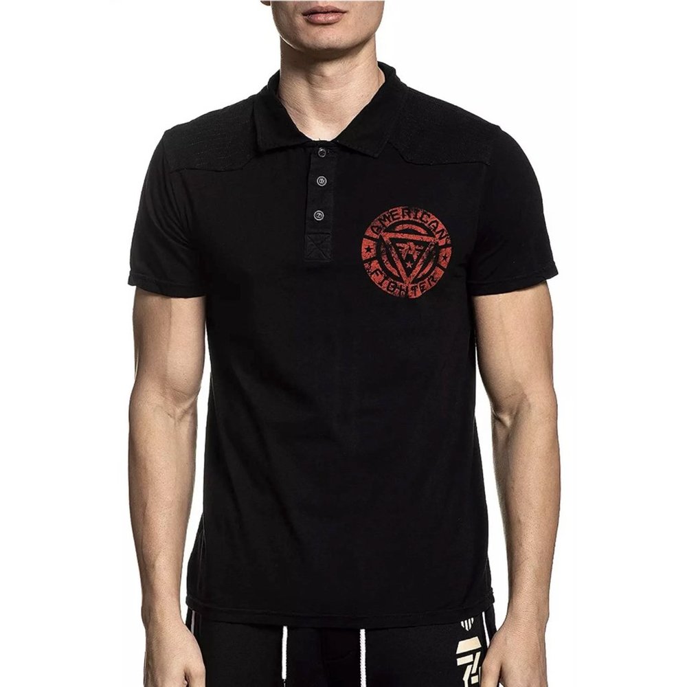 AMERICAN FIGHTER Men's Polo S/S NORTHBRIDGE